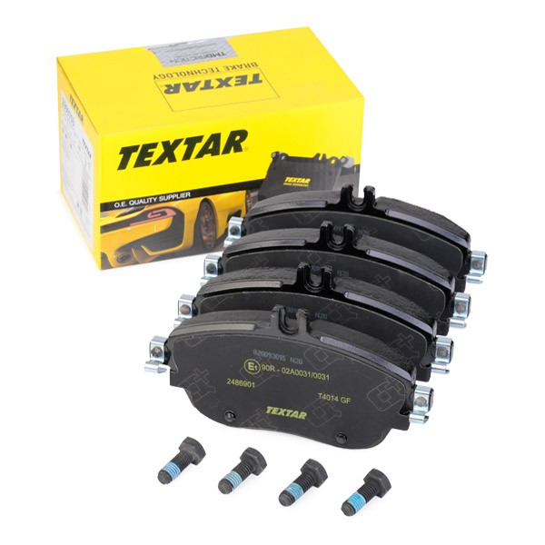 TEXTAR Brake Pad Set, disc brake 12164864 - TEXTAR