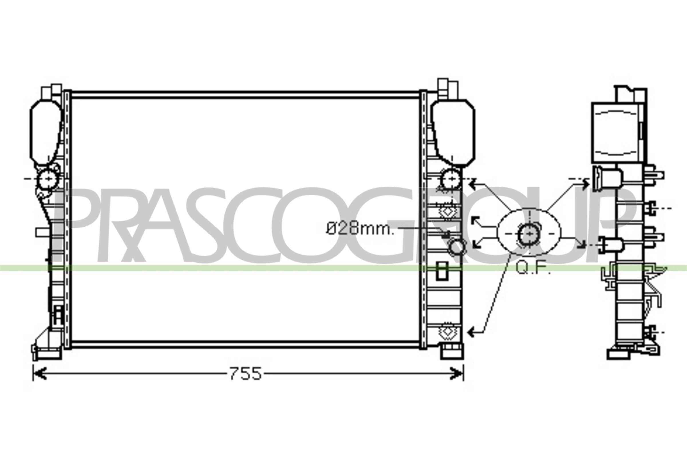 PRASCO Bumper 13497422 - PRASCO