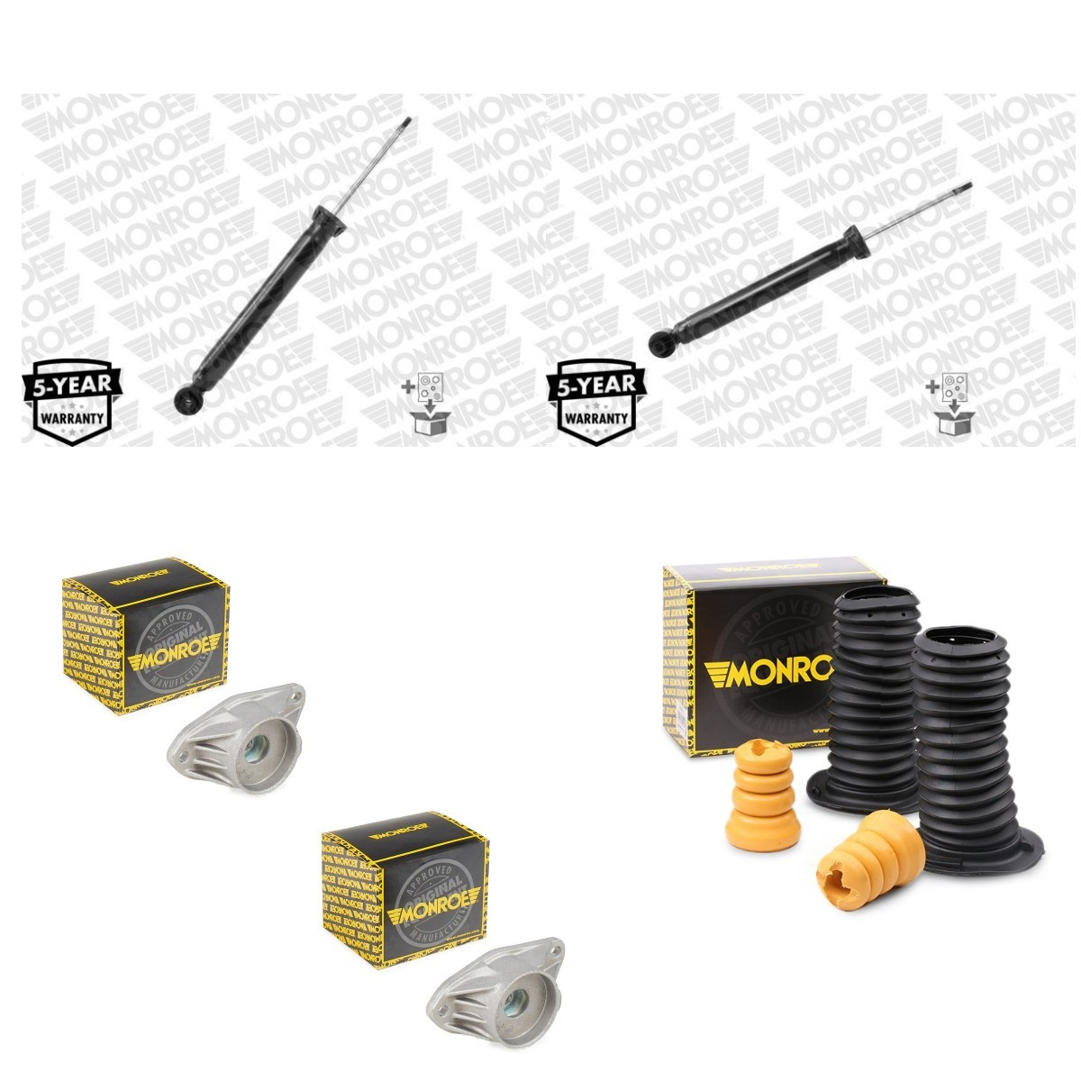 MONROE Dust Cover Kit, shock absorber 11731082 - MONROE