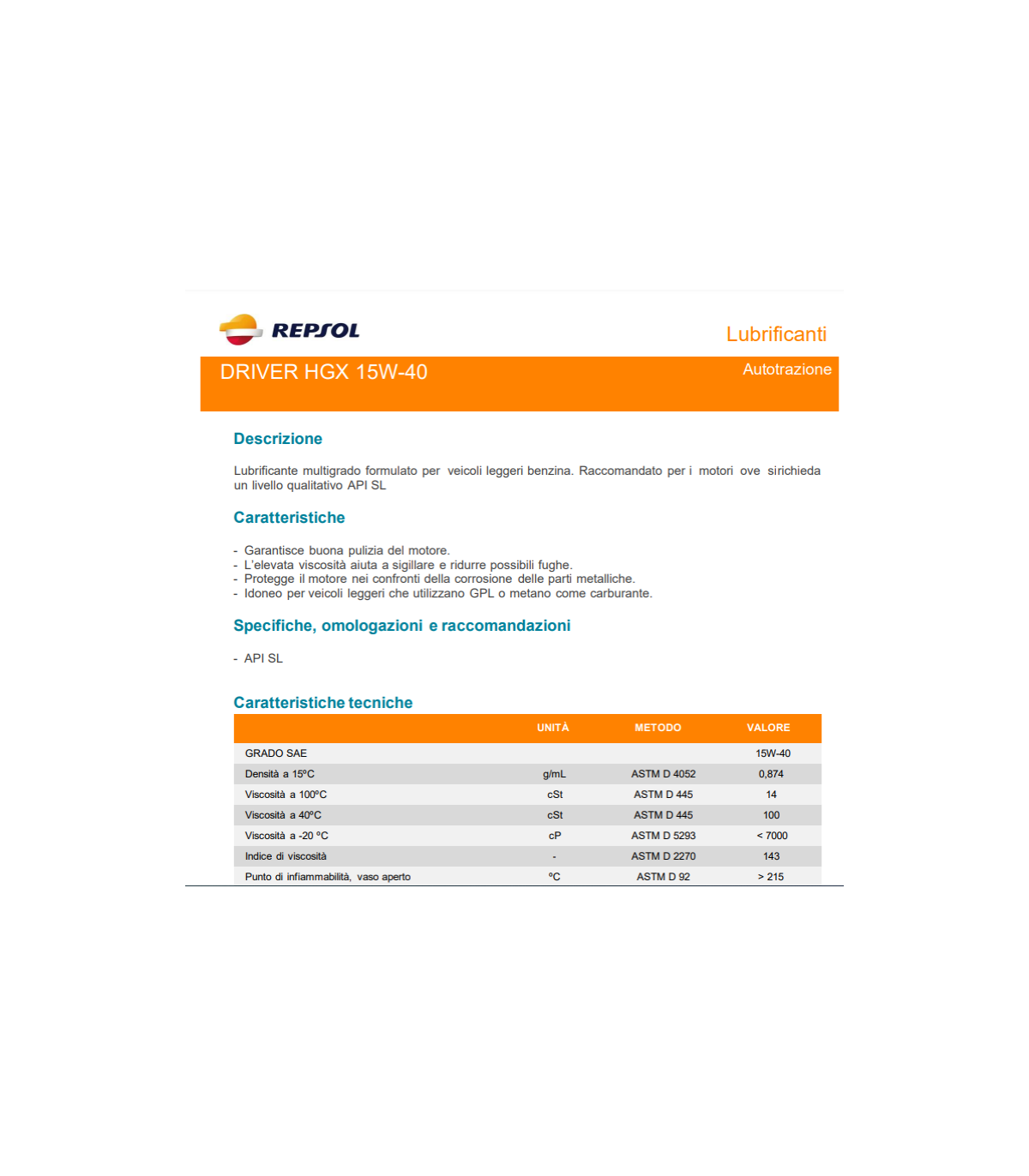 REPSOL Engine Oil 12183694 - REPSOL