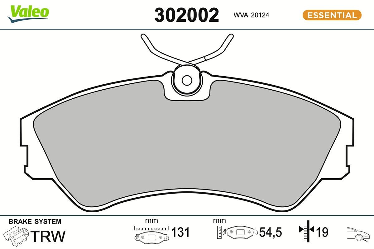 VALEO Sensor, exhaust gas temperature 13054230 - VALEO