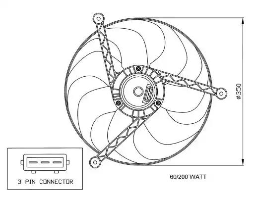 NRF Condenser, air conditioning 11600797 - NRF