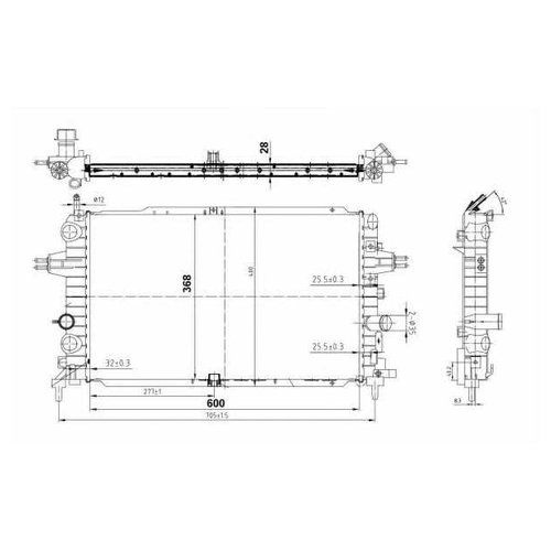 NRF Compressor, air conditioning 12224313 - NRF