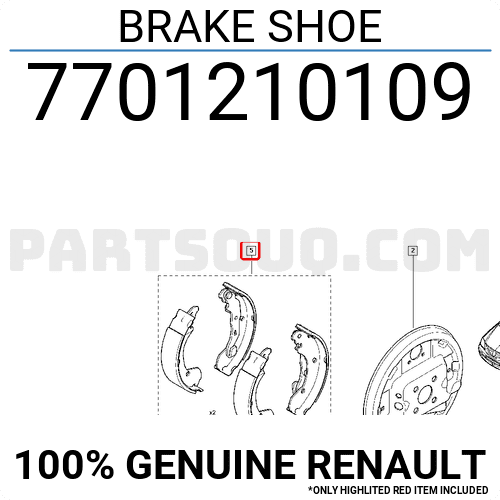 RENAULT OE OE item 10770191 - RENAULT OE