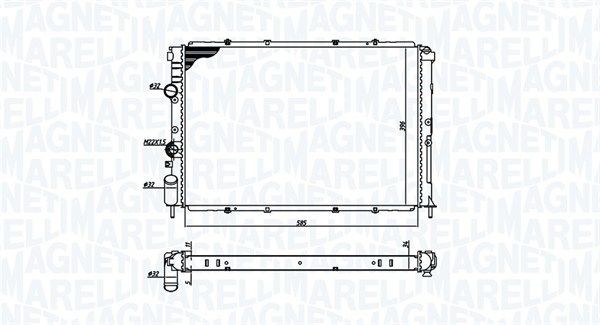 MAGNETI MARELLI Air Filter 10449252 - MAGNETI MARELLI