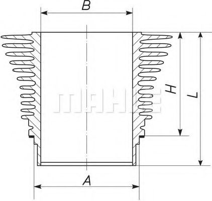 MAHLE Dryer, air conditioning 12140231 - MAHLE