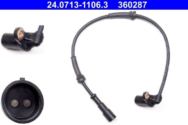 ATE Sensor, wheel speed 12106127 - ATE