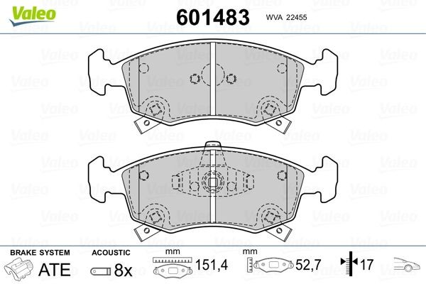 VALEO Clutch Kit 12300483 - VALEO