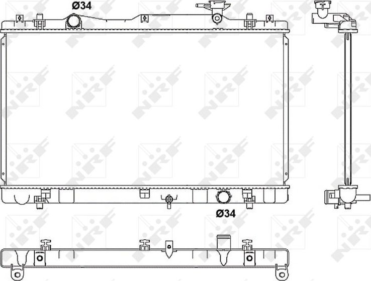 NRF Sensor, fuel pressure 13060562 - NRF