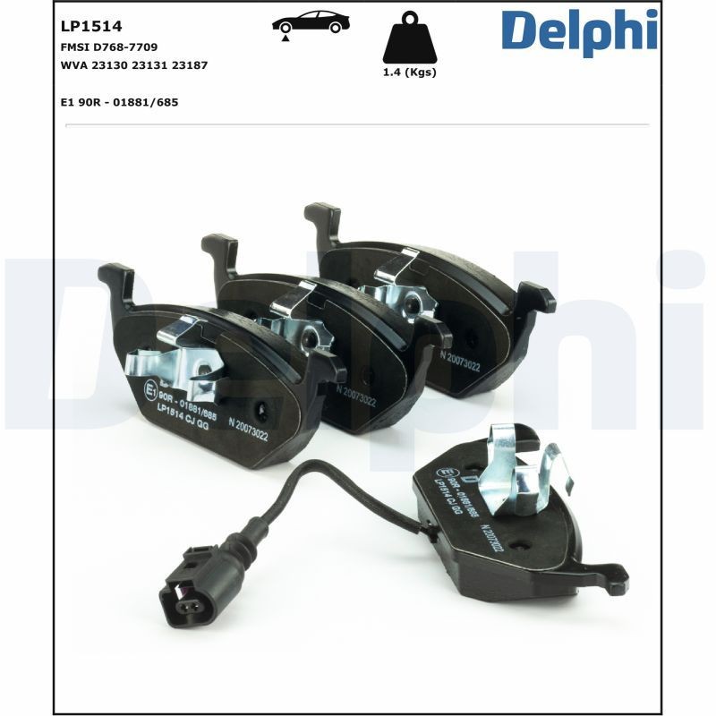 DELPHI Inner Tie Rod 11152714 - DELPHI