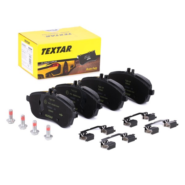 TEXTAR Brake Pad Set, disc brake 12197843 - TEXTAR
