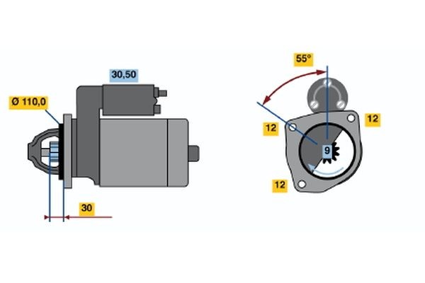BOSCH Multifunctional Relay 12855222 - BOSCH