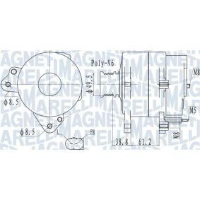 MAGNETI MARELLI Alternator 12379303 - MAGNETI MARELLI