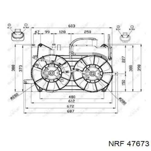 NRF Sensor, exhaust gas temperature 12176743 - NRF