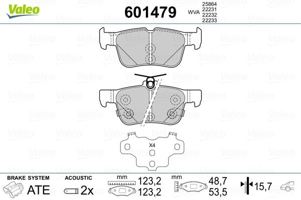 VALEO Clutch Kit 11192489 - VALEO