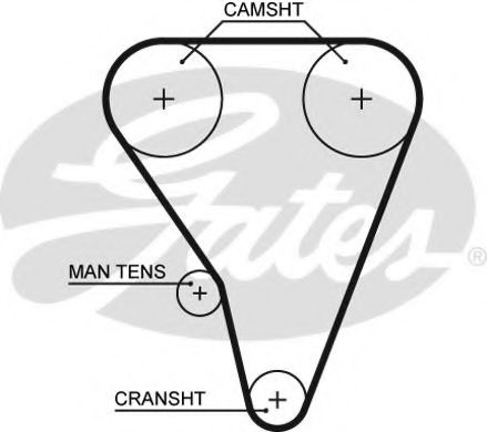 Curea de distributie - GATES