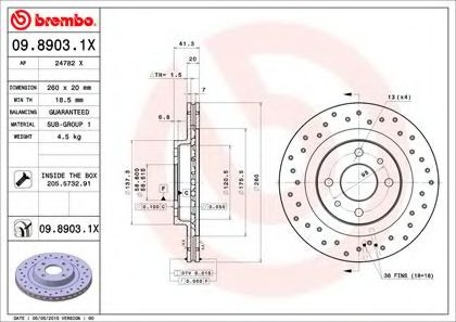 Disc frana - AP