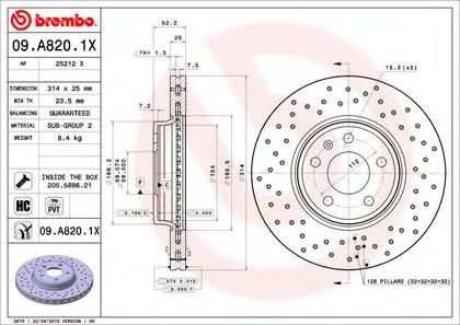 Disc frana - AP