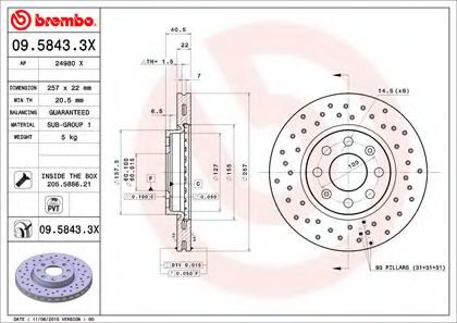 Disc frana - AP