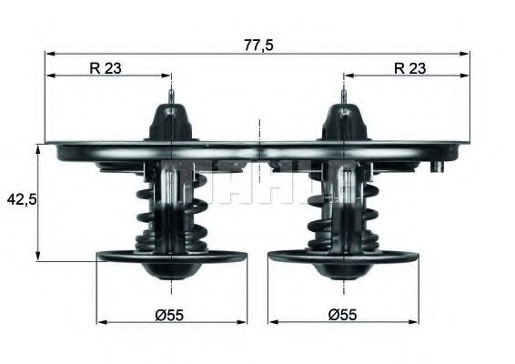 Termostat - MAHLE