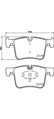 Placute de frana - BMW