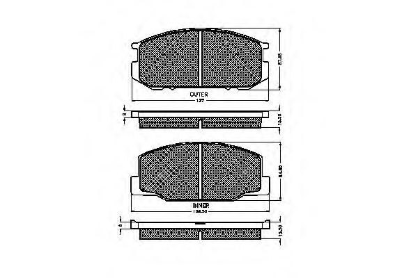 Set arc ambreiaj - sbs