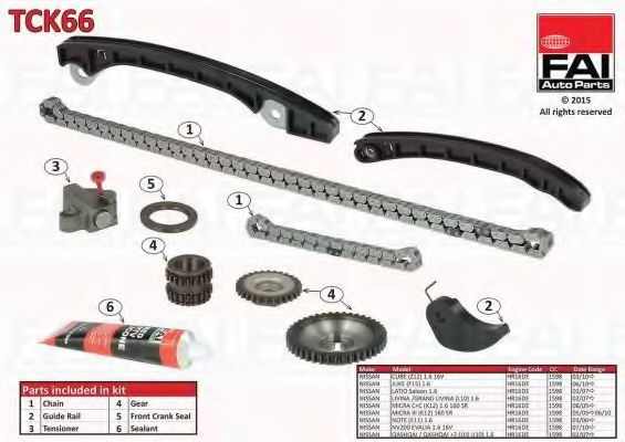 Lanț de distribuție - NISSAN