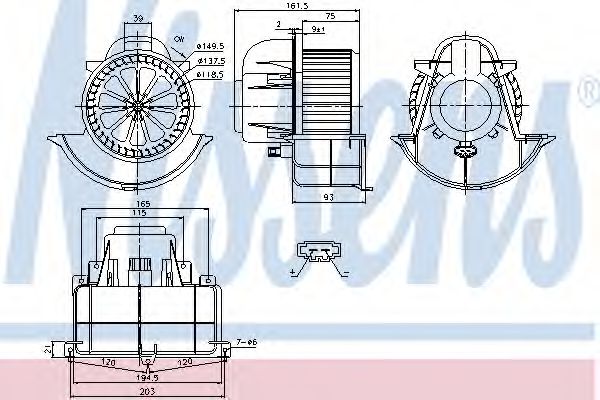 Motor aeroterma - VAG