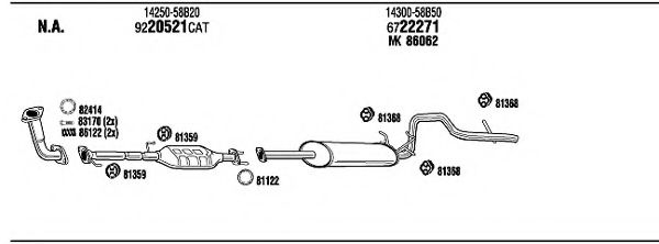 Pedala de acceleratie - DT SPARE PARTS