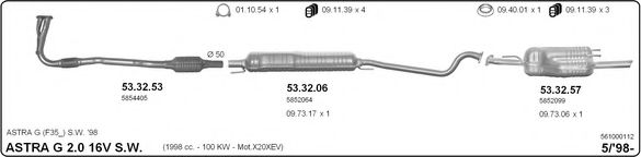 SKF Brake Pad Set, disc brake 12198537 - SKF