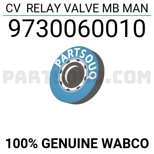 Supapă releu - WABCO