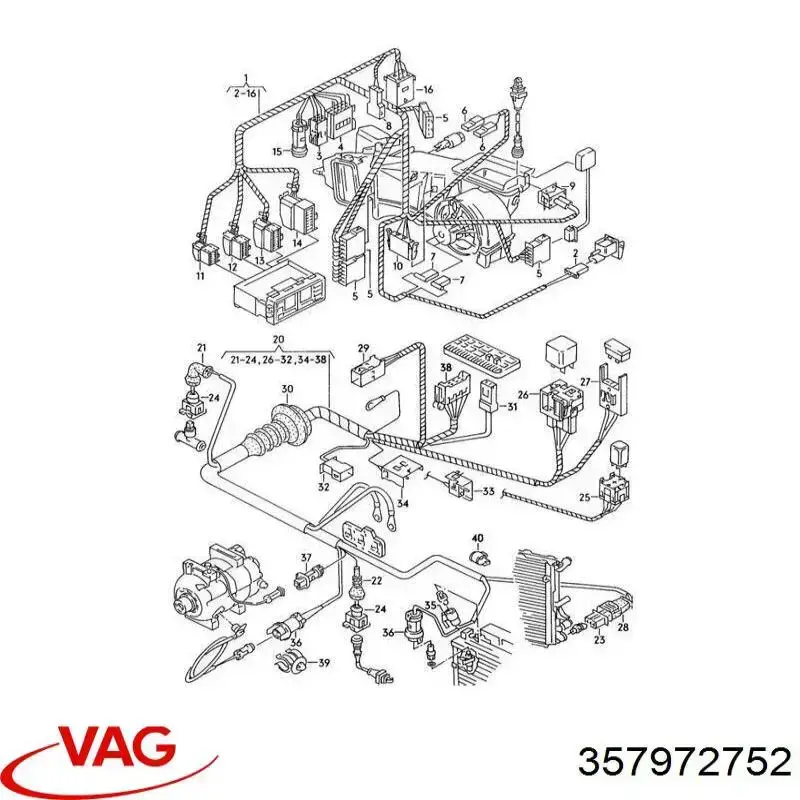 Piesă de schimb OE - VAG