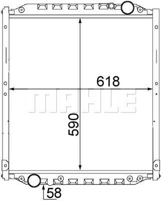 Radiator - MAHLE