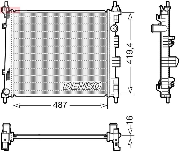 Radiator - DENSO
