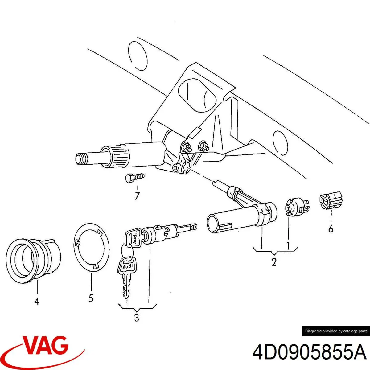 Piesă de schimb OE - VAG