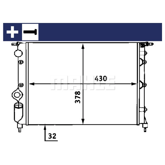 Vas de expansiune lichid de răcire - MAHLE