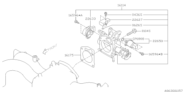 Piesă de schimb OE - SUBARU