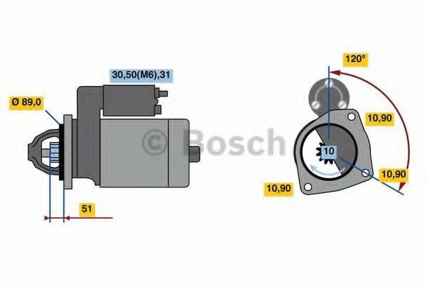 Alternator - BOSCH