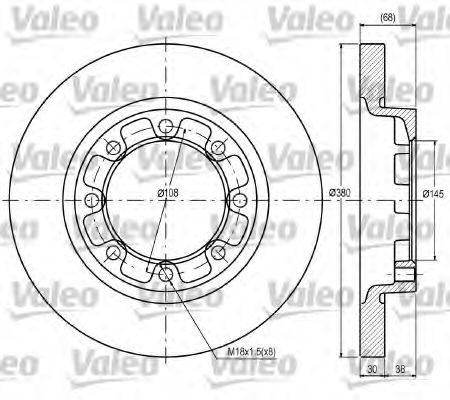 Disc ambreiaj - VALEO