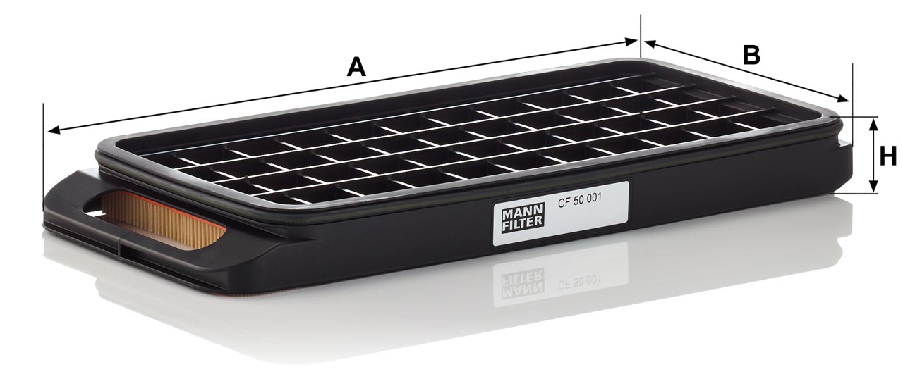 Filtru de aer - MANN-FILTER