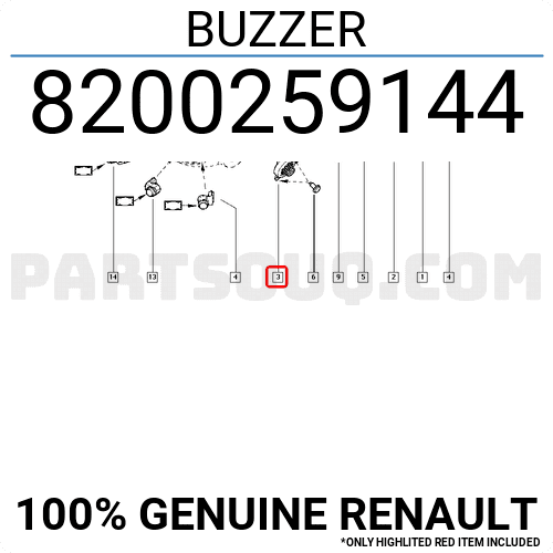 Piesă de schimb OE - RENAULT
