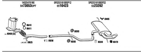 FEBI BILSTEIN Spring Seat 12132216 - FEBI BILSTEIN