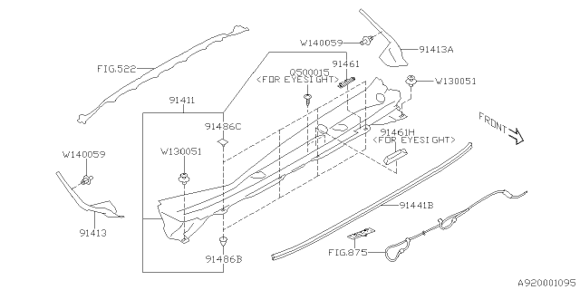 Piesă de schimb OE - SUBARU