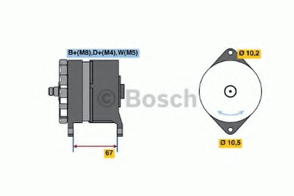 Starter - BOSCH