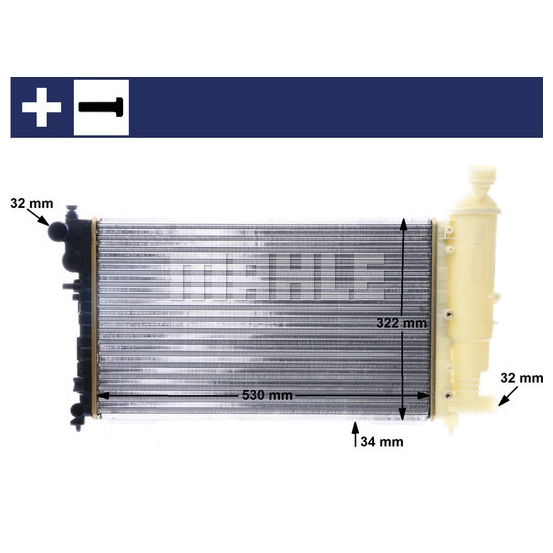 Radiator - MAHLE