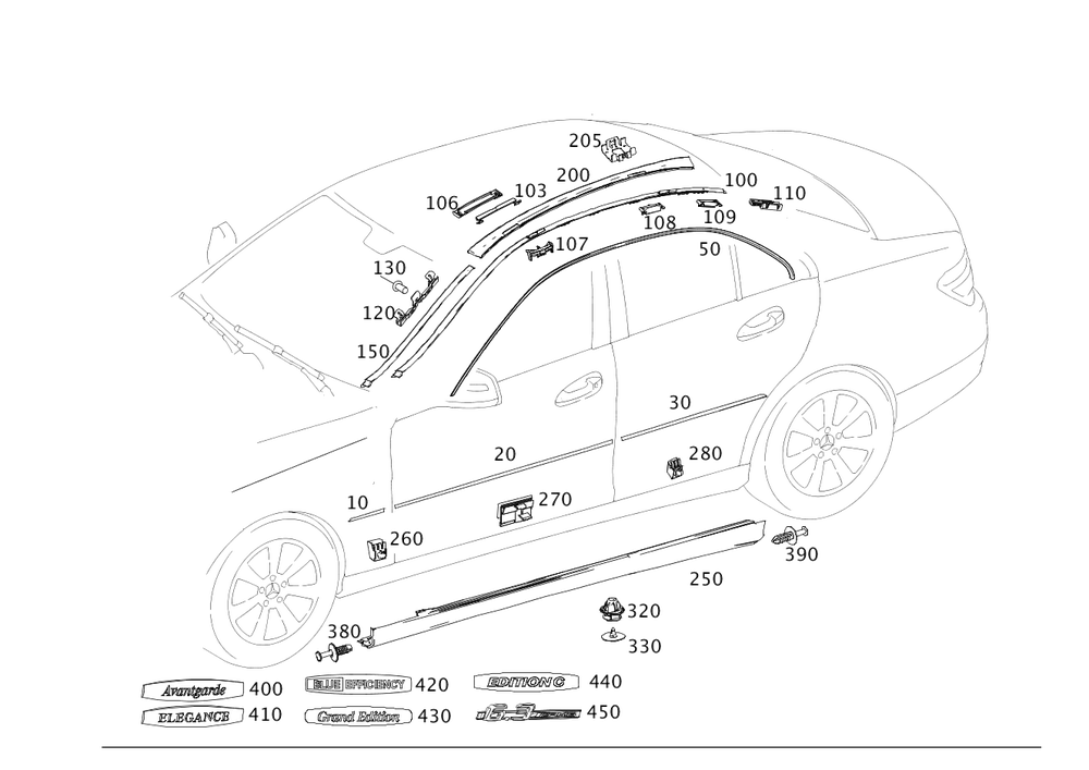 Piesă de schimb OE - MERCEDES-BENZ