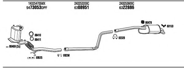 FEBI BILSTEIN Link/Coupling Rod, stabiliser bar 12196334 - FEBI BILSTEIN
