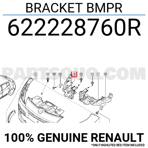 Piesă de schimb OE - RENAULT