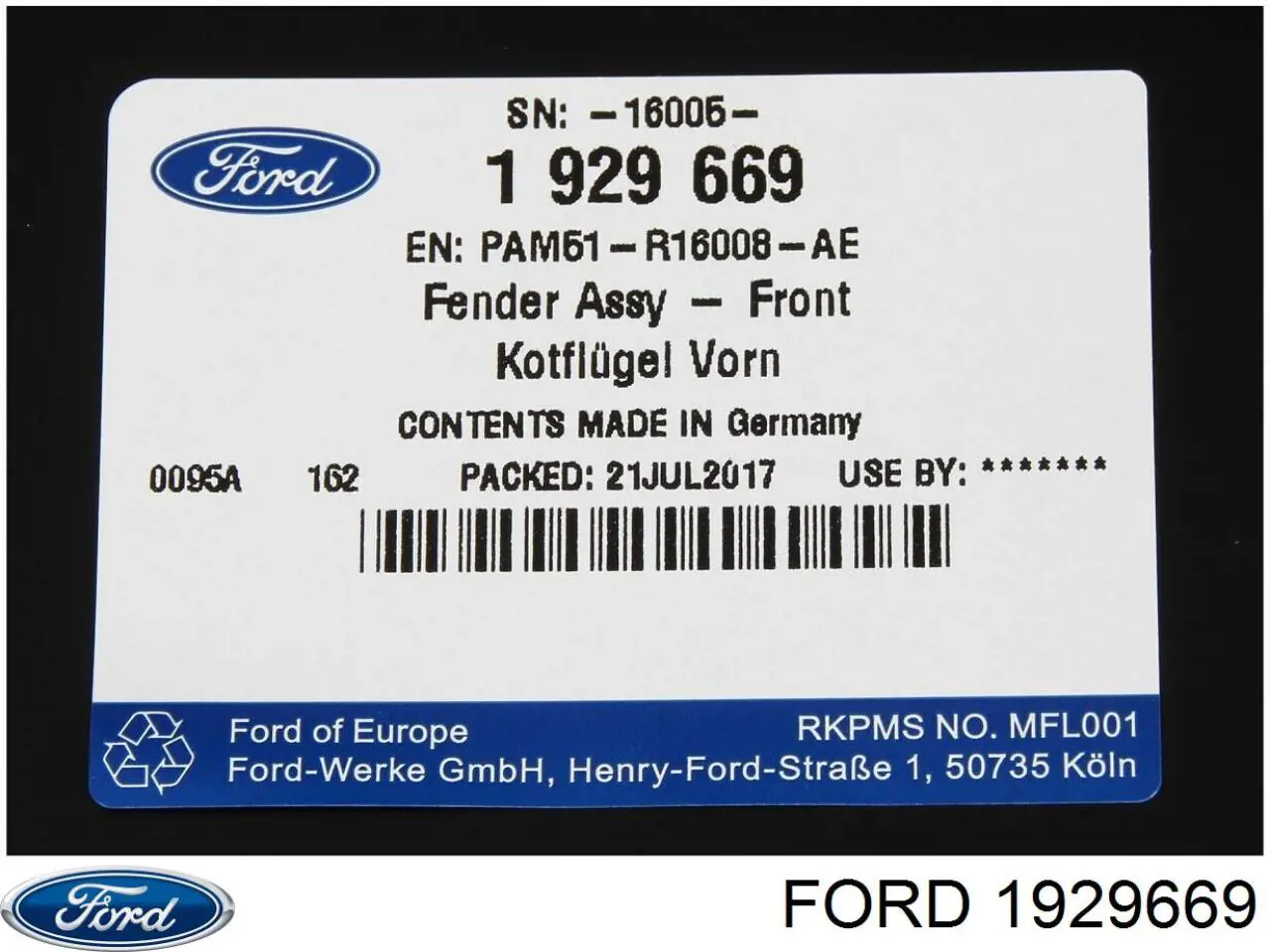 Piesă de schimb OE - FORD