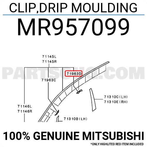 Piesă de schimb OE - MITSUBISHI